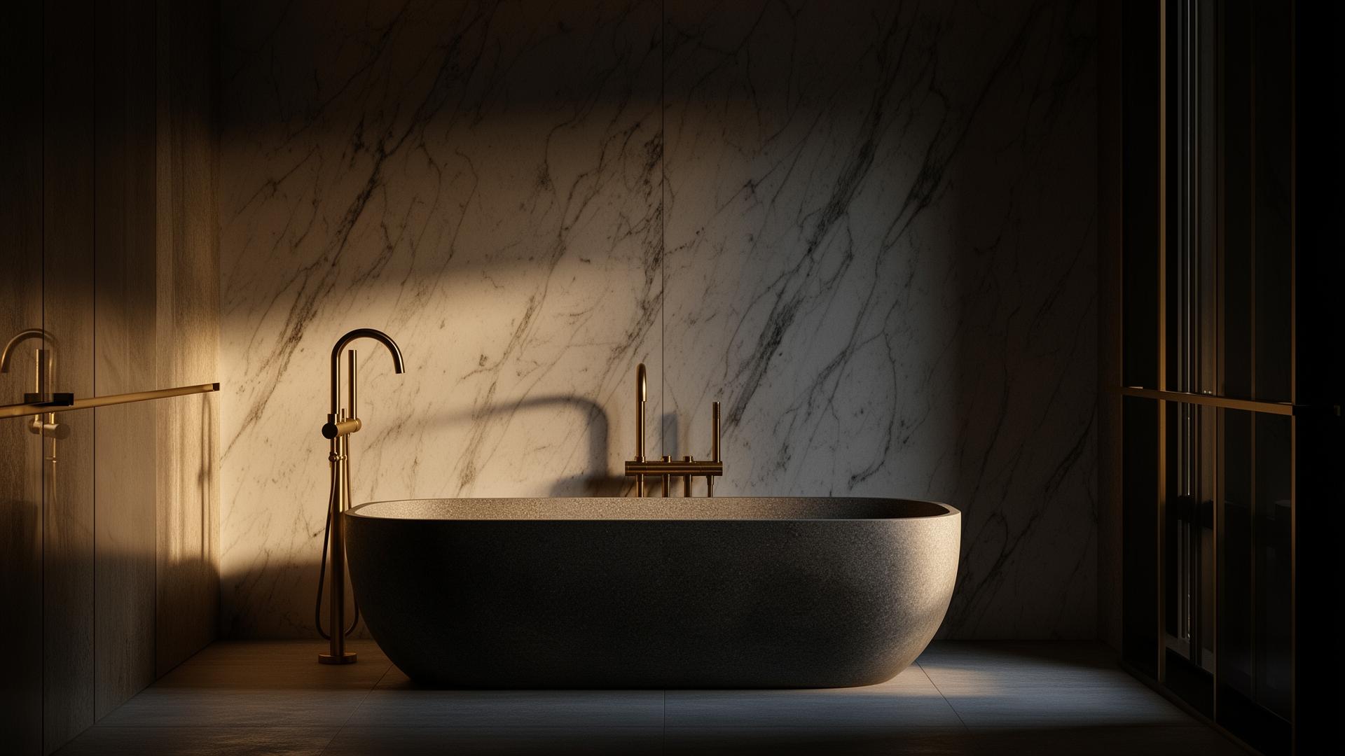 Luxury bathroom renovation by KBG